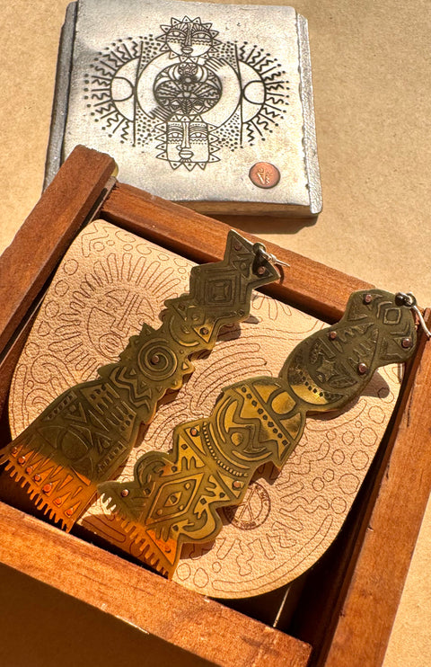 Seshat Earrings