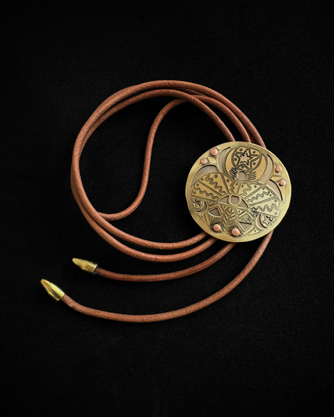 Seer's Compass Bolo Tie