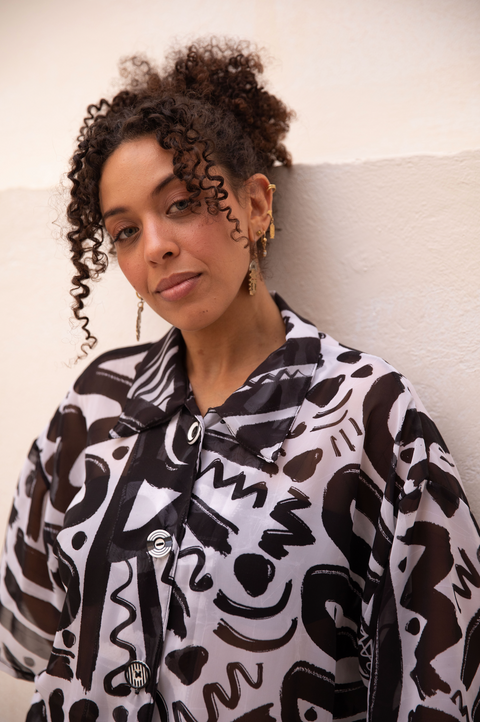 The Tribal Amulet re-worked shirt