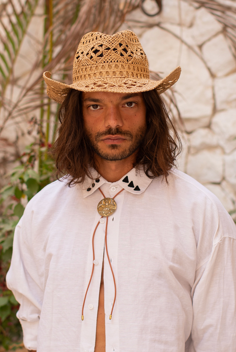 Seer's Compass Bolo Tie